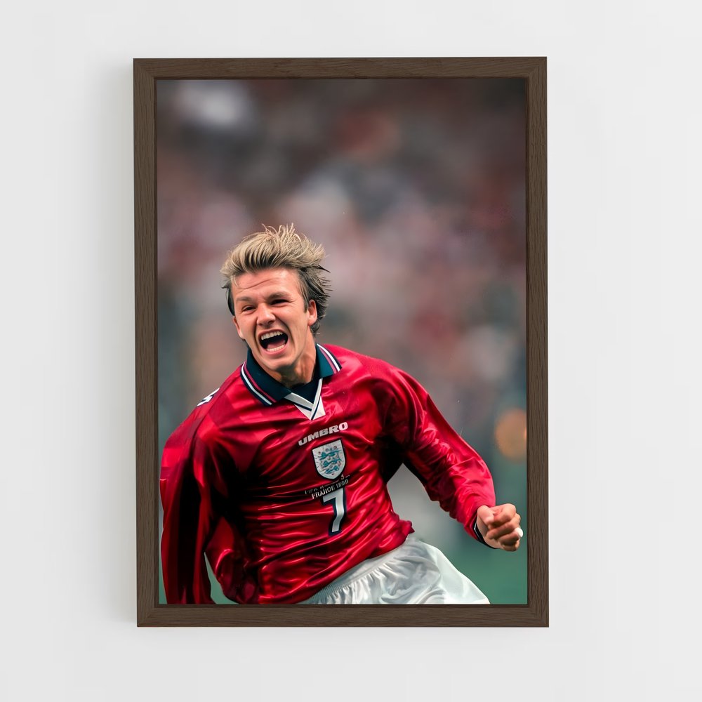Poster Beckham en Action (vue 5)